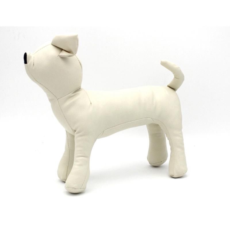 PetJoy Leather Dog Mannequin Standing Model For Apparel Display